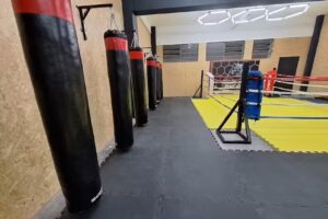 Black dog fight gym