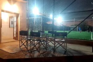 De zurda cancha de futbol 5