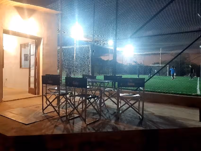 De zurda cancha de futbol 5