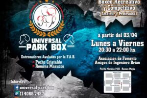 Escuela de boxeo &ldquo;Universal Park Box&rdquo;