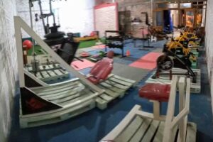 Gimnasio en lo de Luis