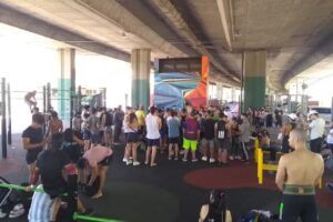 Parque Calistenia Chacabuco (PROYECTO EPDRAGO CON COMUNA 7)