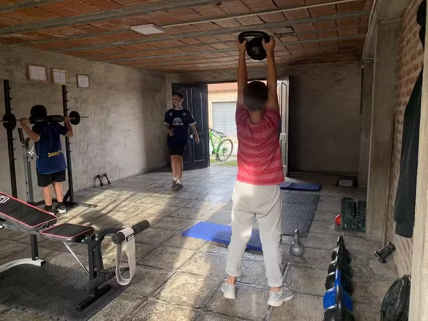 Tomas Mu&ntilde;oz Entrenamiento